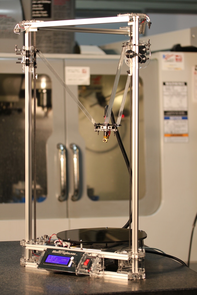 [视频] Kossel Clear - 让我们构建一个全尺寸的 delta 3D打印机