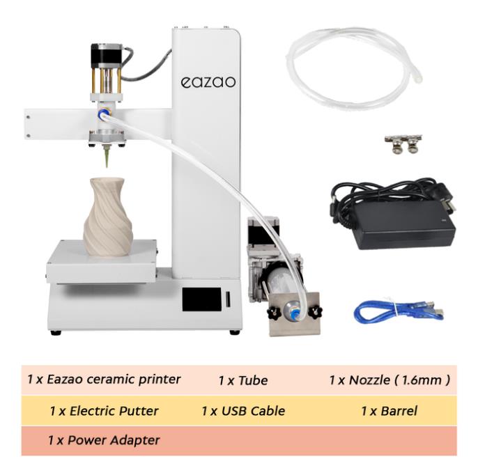 [视频] Cerambot Eazao陶瓷3D打印机 把你的家变成一个陶瓷工作室