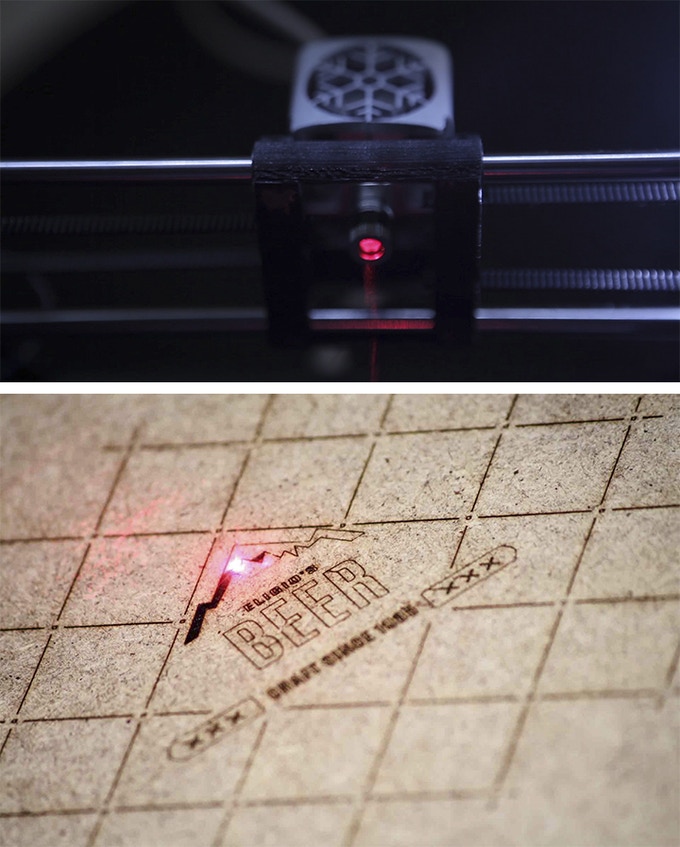 [视频] ADAM多功能一体3D打印机: 打印、扫描、激光、研磨