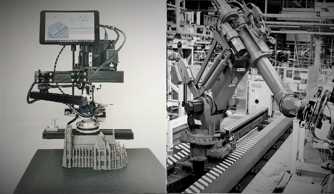 [视频] ARMBOT：运行Windows的经济实惠的机械臂 3D打印机