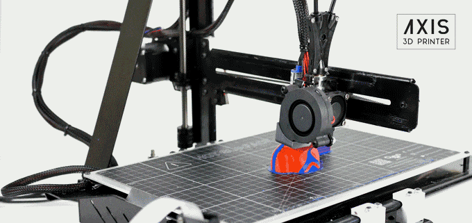 [视频] AXIS 3D打印机 - 开源 DIY套件