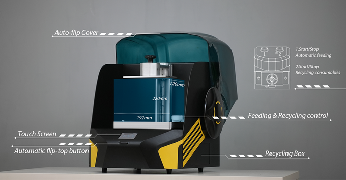 [视频] CyFantasy LCD光固化3D打印机