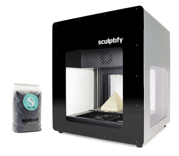 [视频] Sculptify David 是下一代桌面3D打印机 - 颗粒材料打印