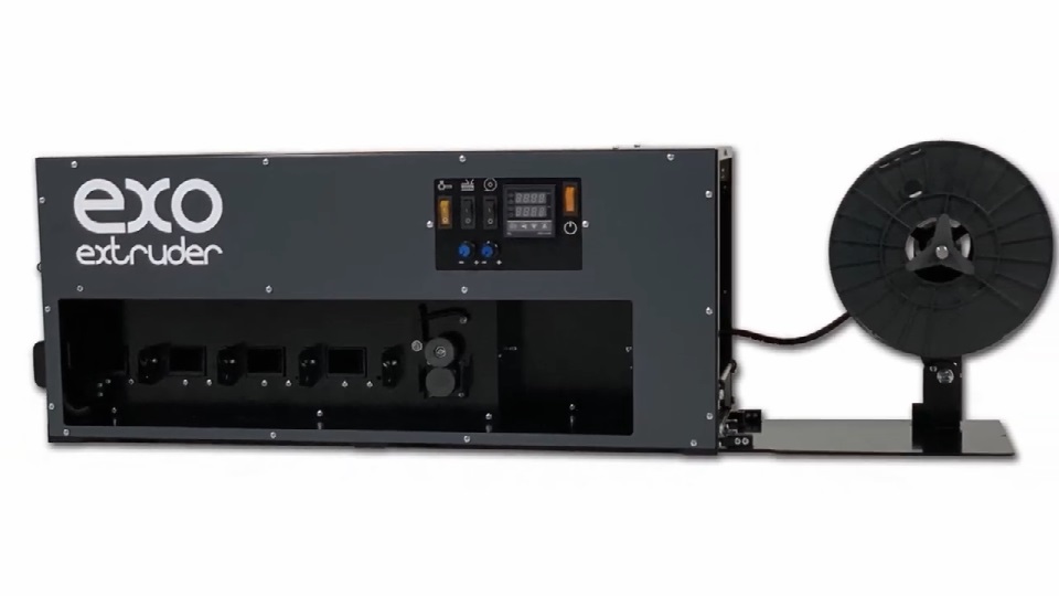 [视频] epo3d Exo挤出机: 一款用于3D打印机的便携式长丝挤出机