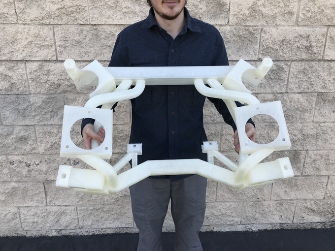 [视频] MacroMAKEiT：经济实惠的大型3D打印机