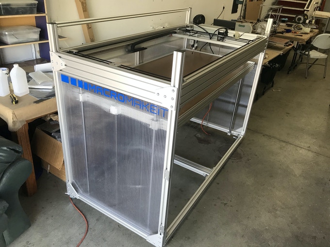 [视频] MacroMAKEiT：经济实惠的大型3D打印机