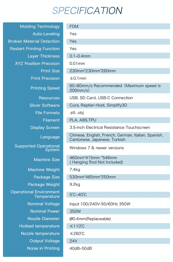 [视频] Magician X FDM 3D Printer: 自动调平的创新者