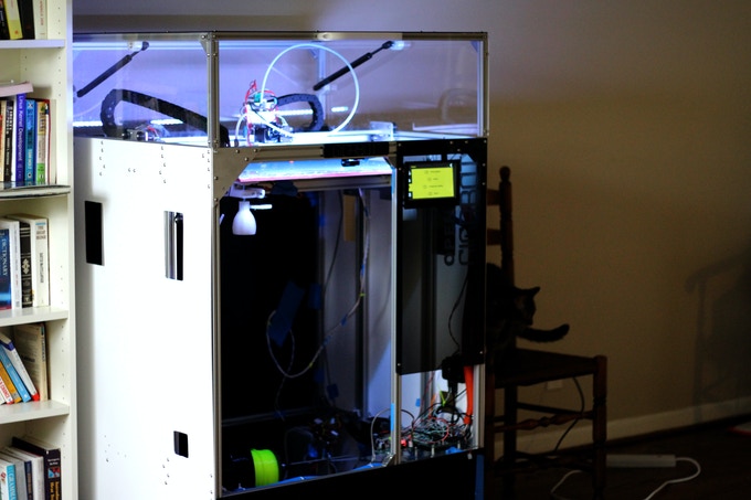 [视频] Open Gigabot: 一个开源的Gigabot 3D打印机