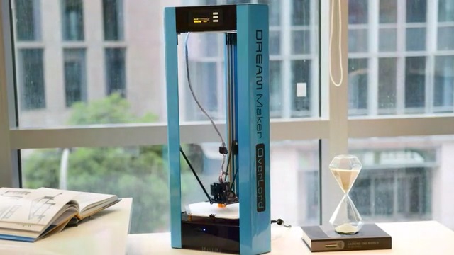 [视频] OverLord 3D打印机：多色、智能、时尚