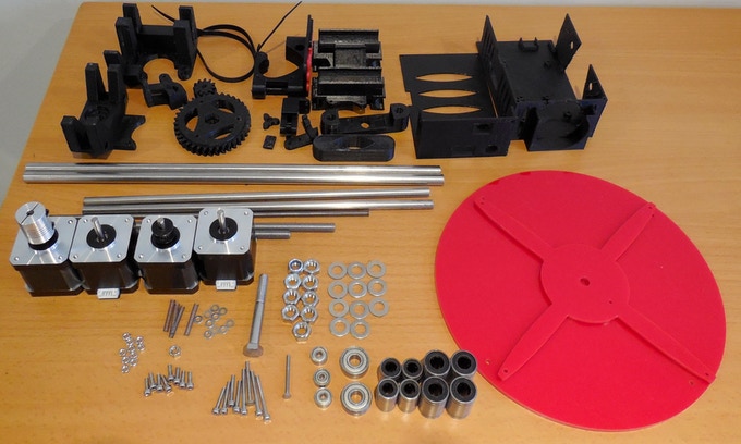 [视频] R-360:最简单和模块化的3D打印机！