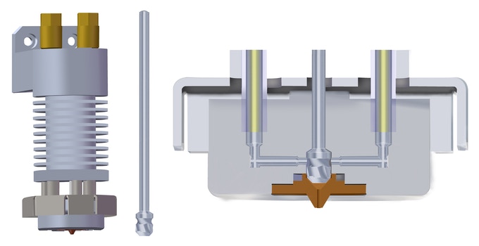[视频] Rencolor：带有独特挤出头的 Meta Mix Color 3D打印机