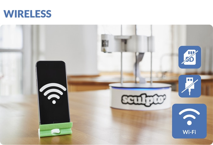 [视频] Sculpto+：世界上最人性化的桌面 3D 打印机