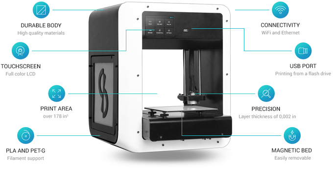 [视频] Skriware：适合所有人的家庭 3D打印机