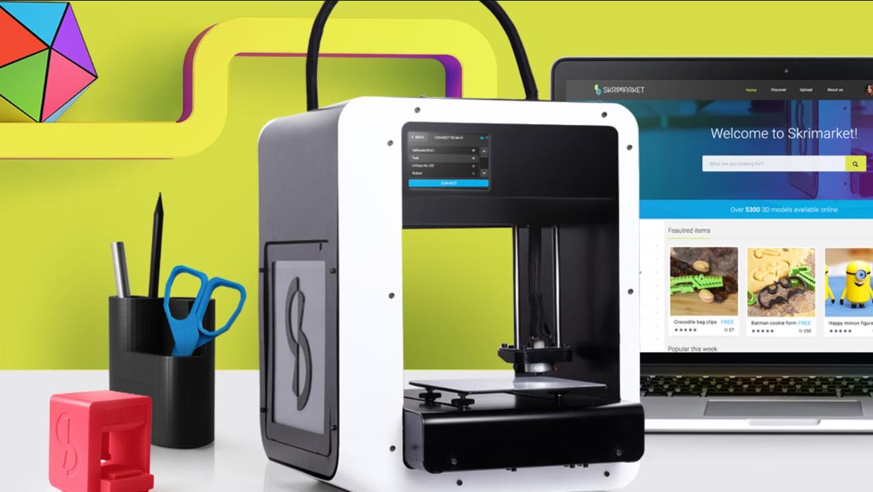 [视频] Skriware：适合所有人的家庭 3D打印机