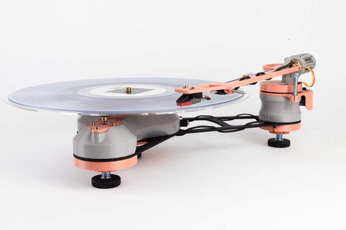 [视频] SongBird：3D打印转盘套件 炫耀您的唱片收藏