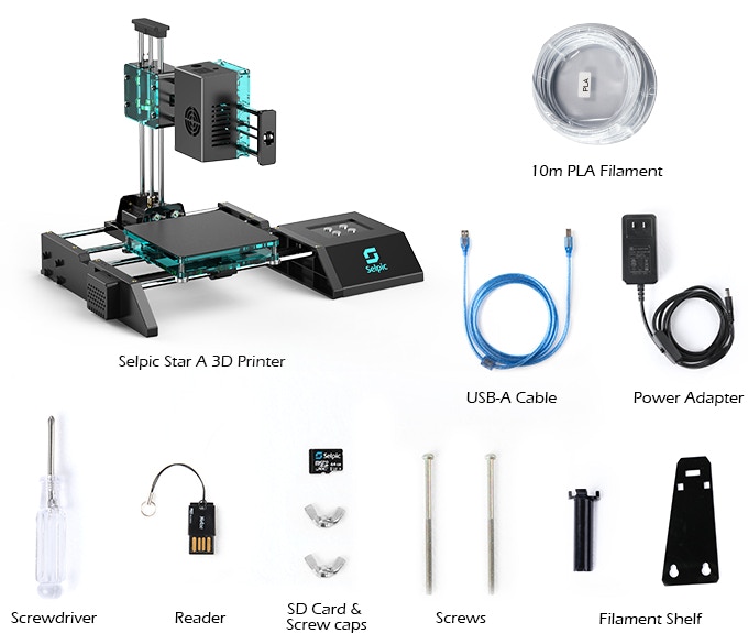 [视频] Star A：最具成本效益的多功能 3D打印机