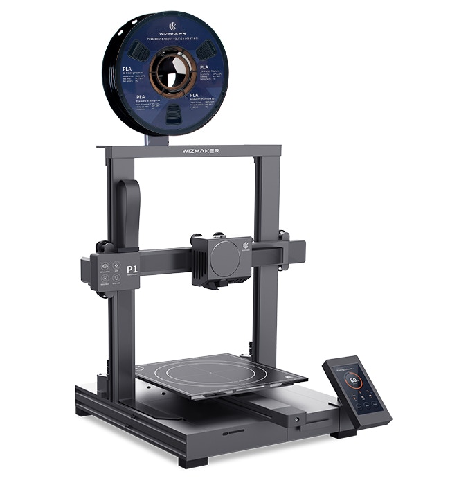 [视频] Wizmaker P1：节能30%的用户友好型 3D打印机