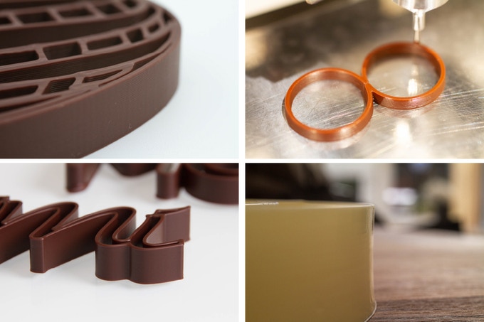 [视频] choc mate 2: 一台工业级巧克力3D打印机