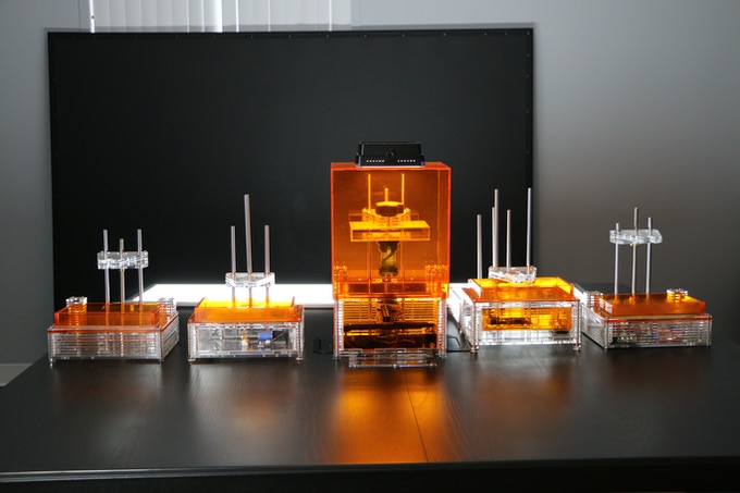 [视频] iBox Macro 3D树脂打印机: 打印碳纤维