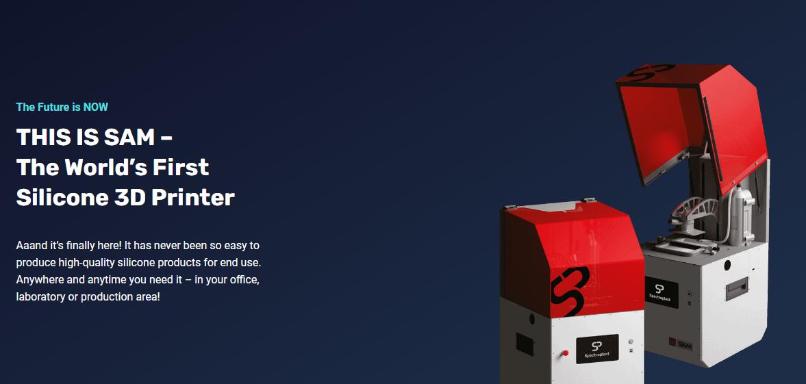 [视频] Spectroplast SAM： 世界上第一台硅胶3D打印机