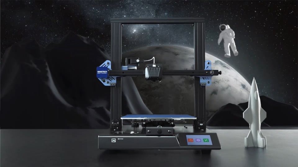 [视频] Geeetech Mizar S 一款具有双调平系统的3D打印机