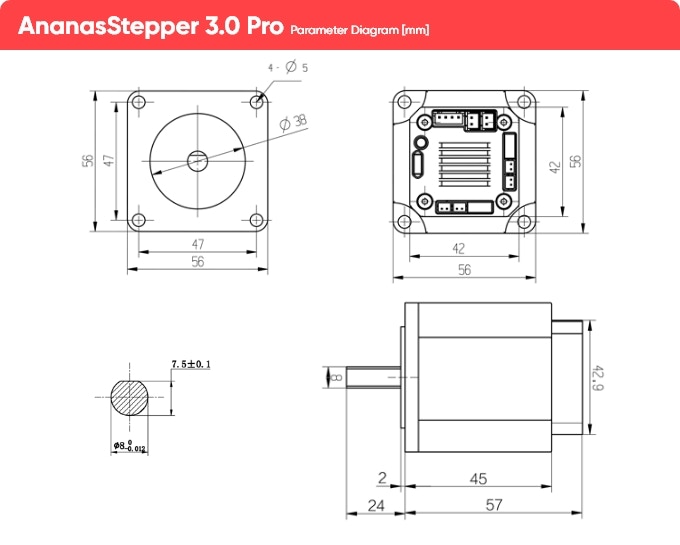 [视频] AnanasStepper 3.0：用于多轴控制的伺服步进电机