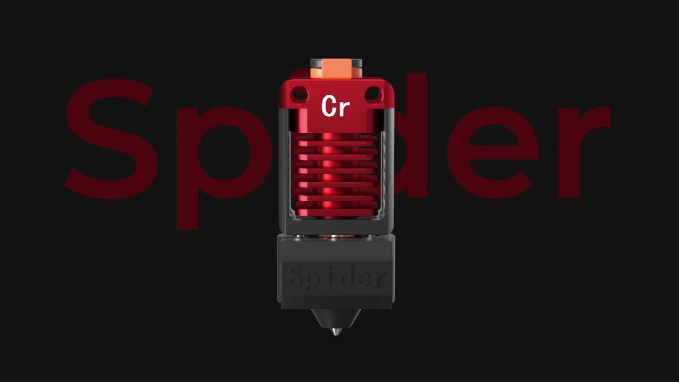 [视频] Creality 2022全金属高温热端套件：蜘蛛 高达 300℃