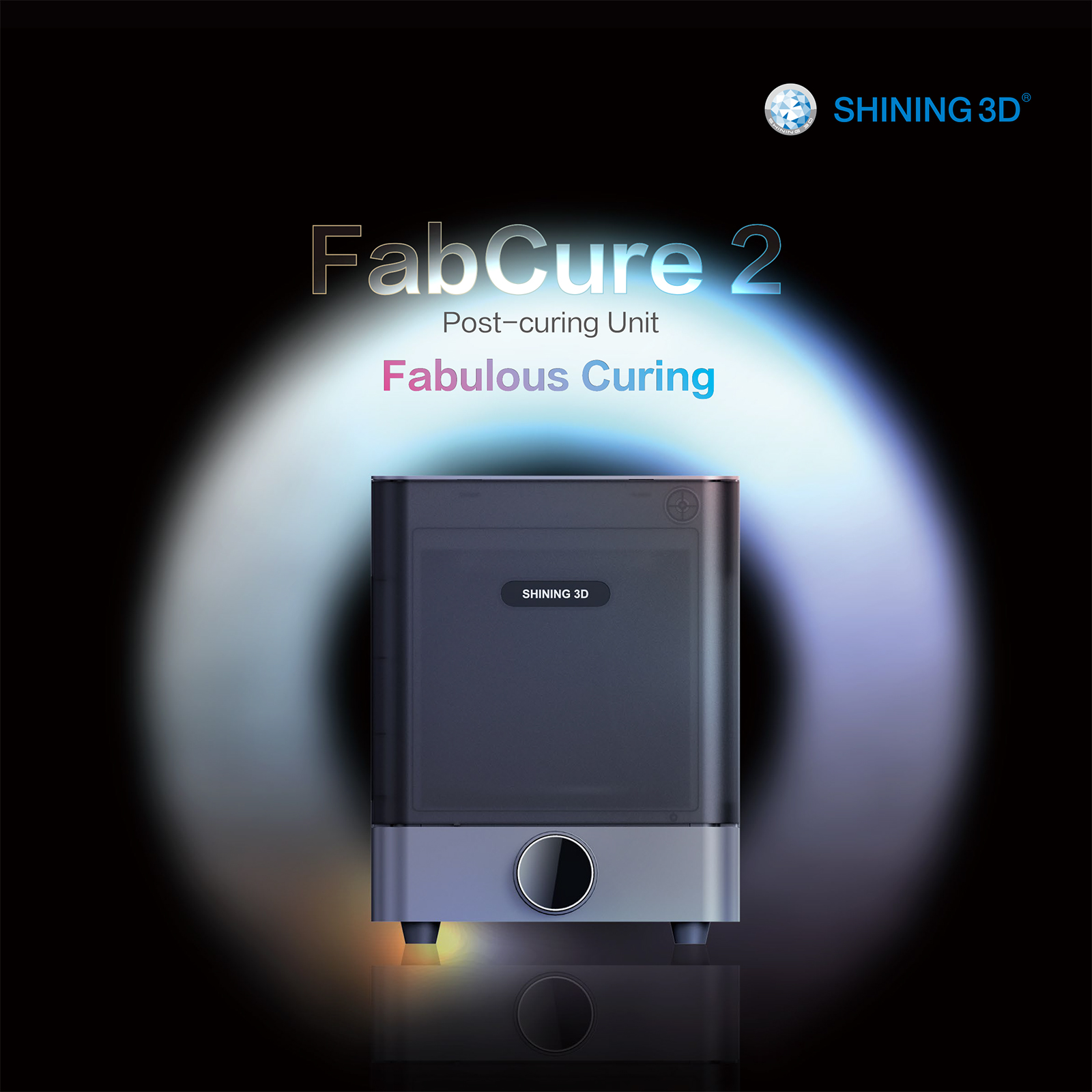 [视频] SHINING 3D FabCure 2：标准后固化工具