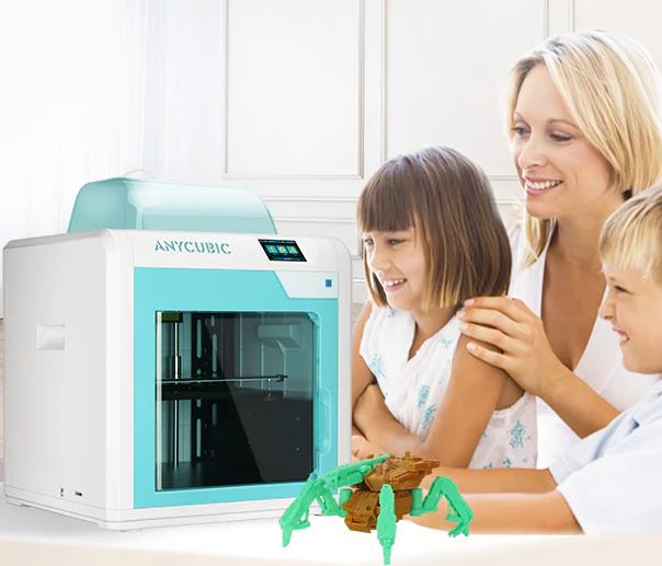 [视频] Anycubic 4Max Pro 超静音全封闭FDM 3D打印机