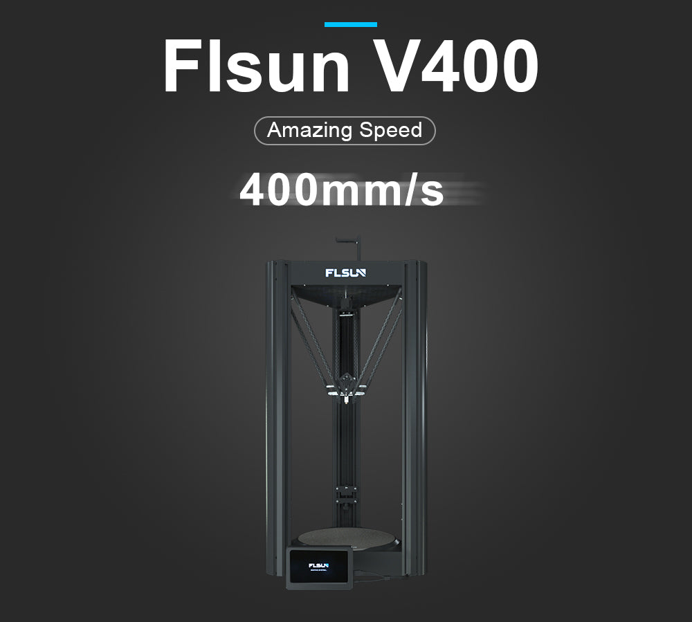 [视频] FLSUN V400  3D打印机！400mm/s 惊人的速度