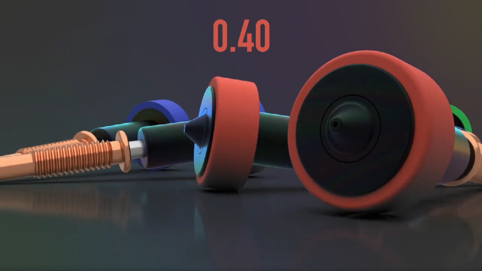 [视频] E3D 推出 ObXidian™专为打印纤维填充聚合物而设计耐磨型喷嘴