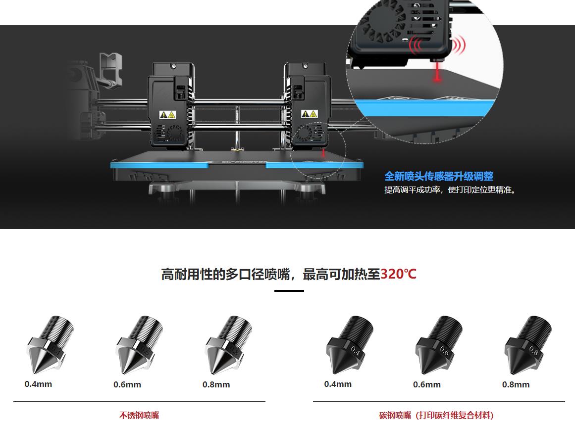 [视频] Flashforge Creator 3 高效专业的3D打印应用工具