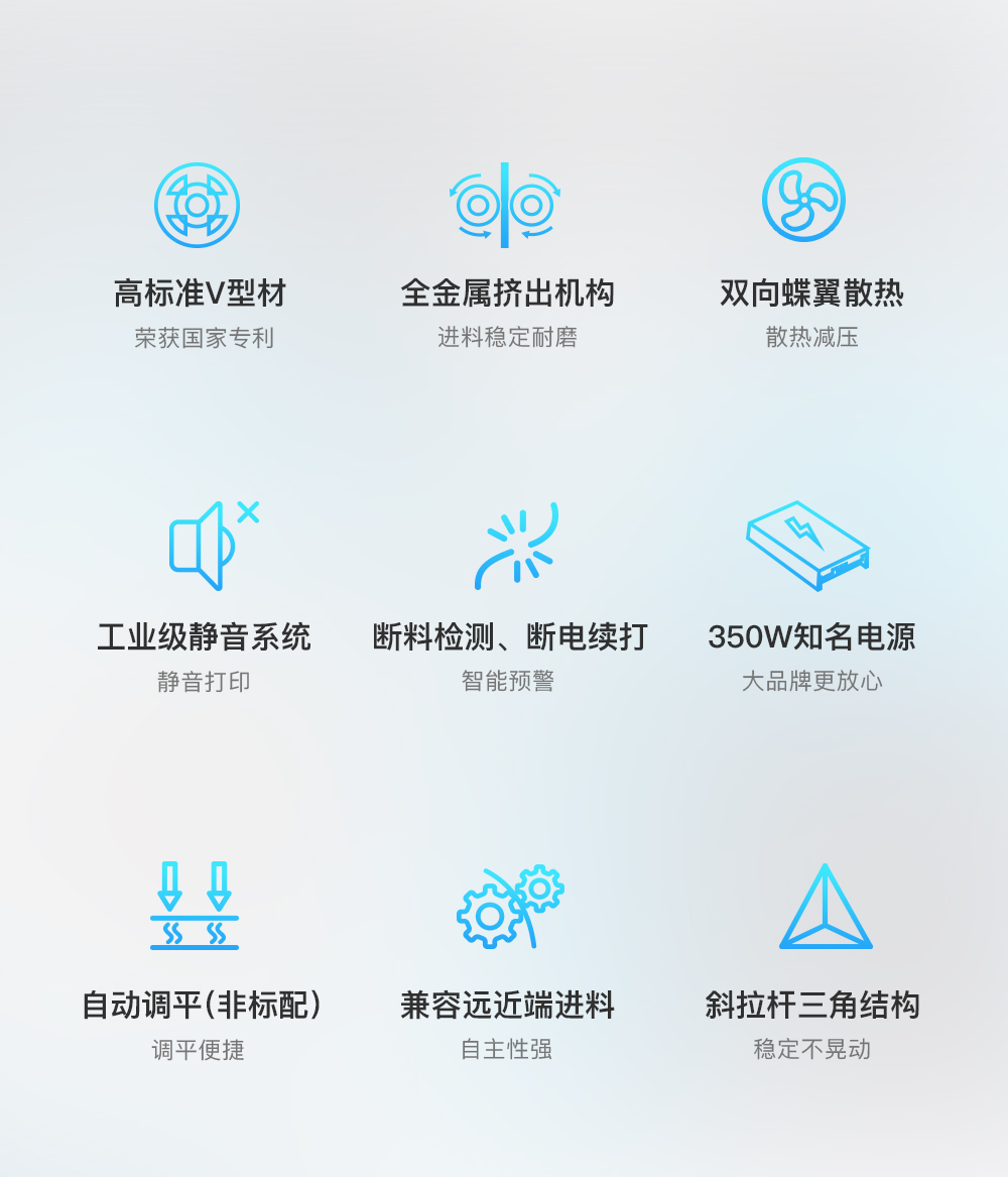 [视频] Creality CR-10 V2 3D打印机 更稳更精准