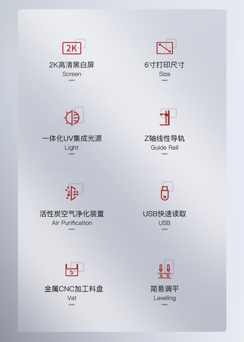 [视频] Creality LD-002H 单色LCD光固化3D打印机