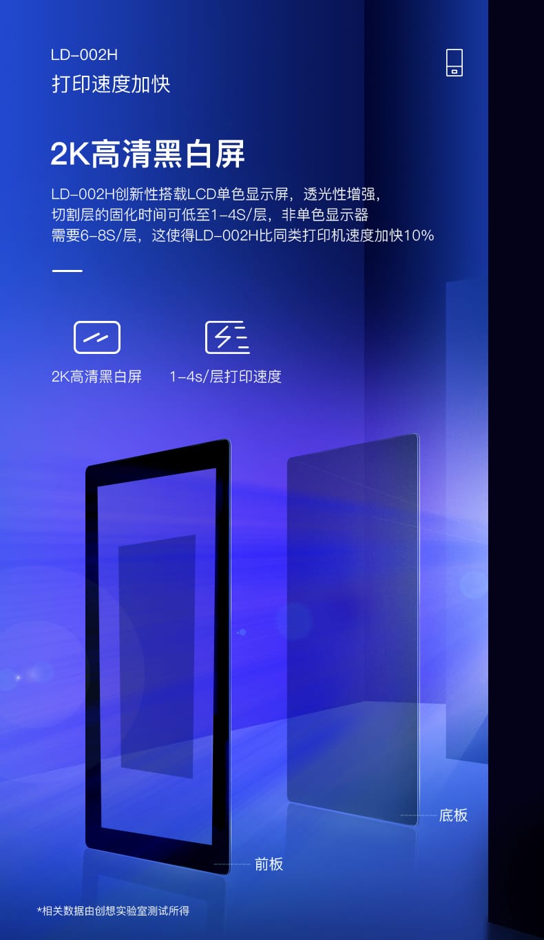[视频] Creality LD-002H 单色LCD光固化3D打印机