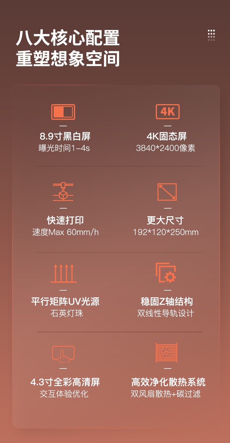 [视频] Creality LD-006  LCD光固化3D打印机 更大的打印尺寸