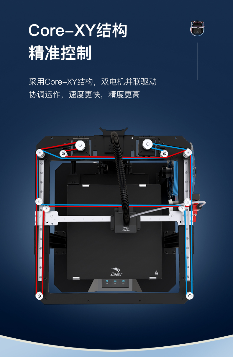 [视频] Creality Ender-7 高速3D打印机新体验