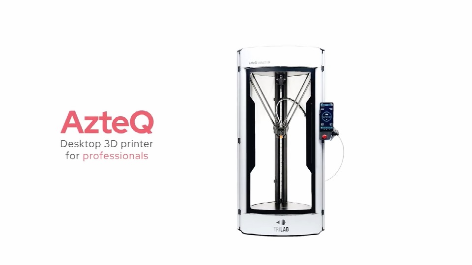 [视频] Prusa TRILAB AzteQ Industrial：工业级 Delta（三角洲）3D打印机