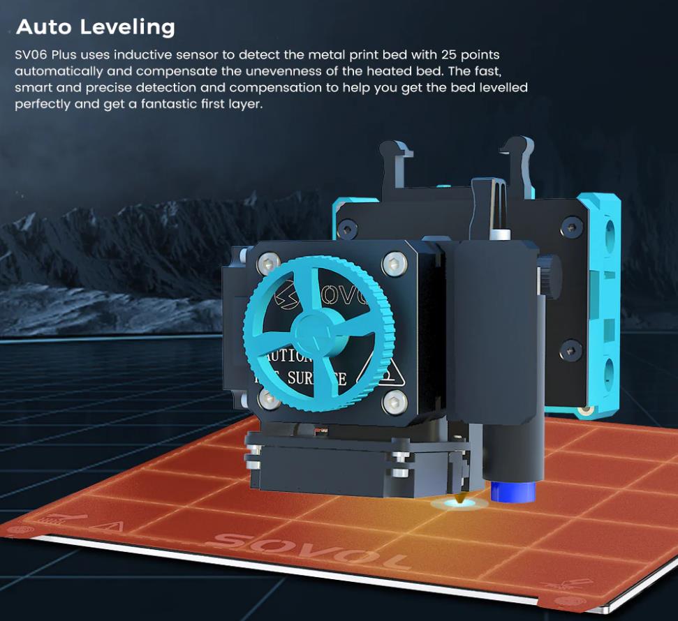 [视频] Sovol SV06 PLUS 大尺寸直驱3D 打印机  更大  更快  高温