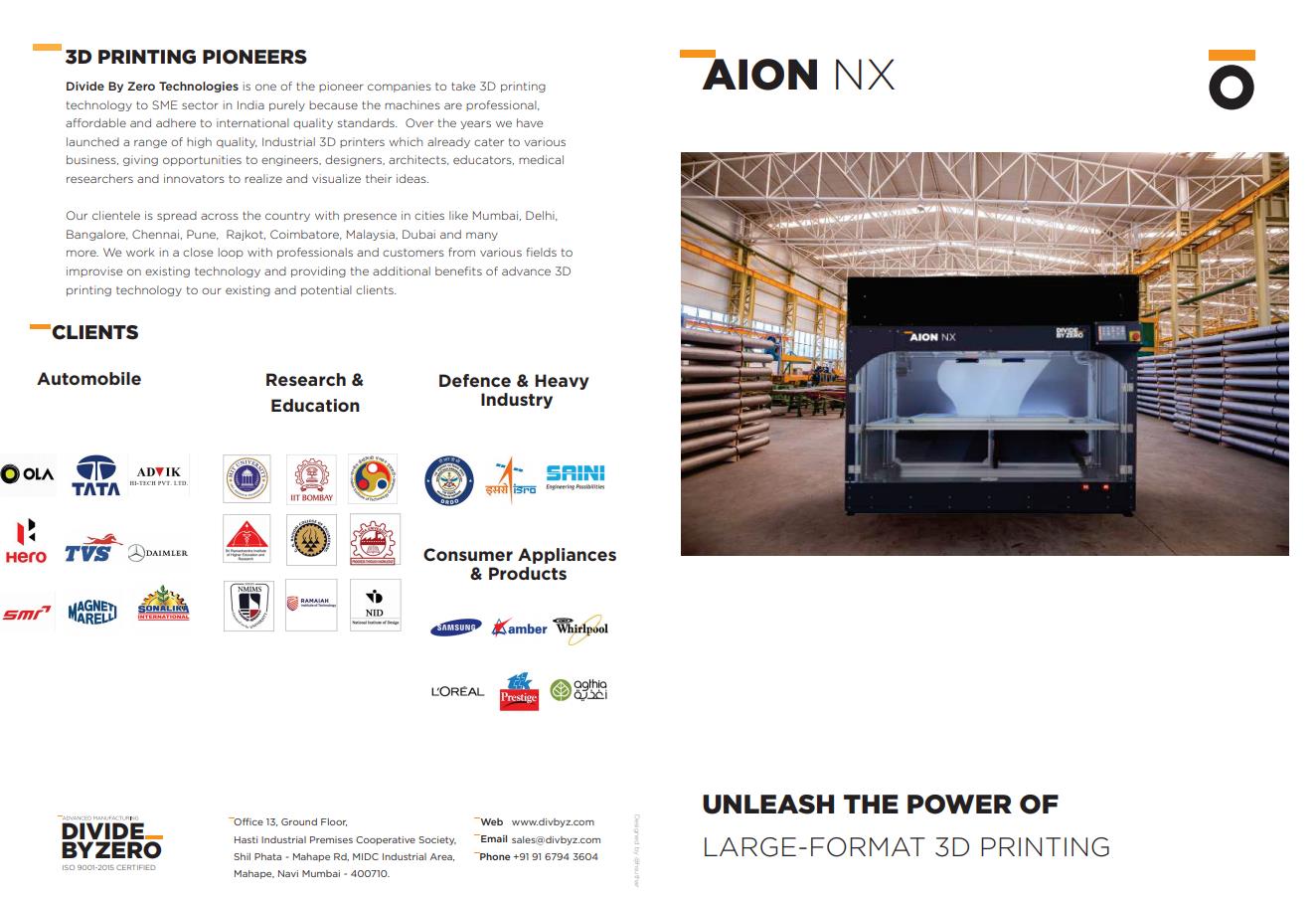 [视频] Aion NX - 一款可定制“无极限”的3D打印机