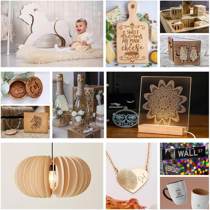 [视频] Creality Falcon2 (22W) 激光雕刻机和切割机