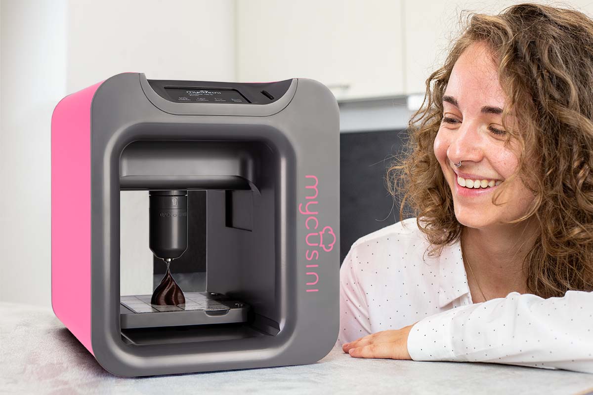 [视频] mycusini 2.0 巧克力3D打印机