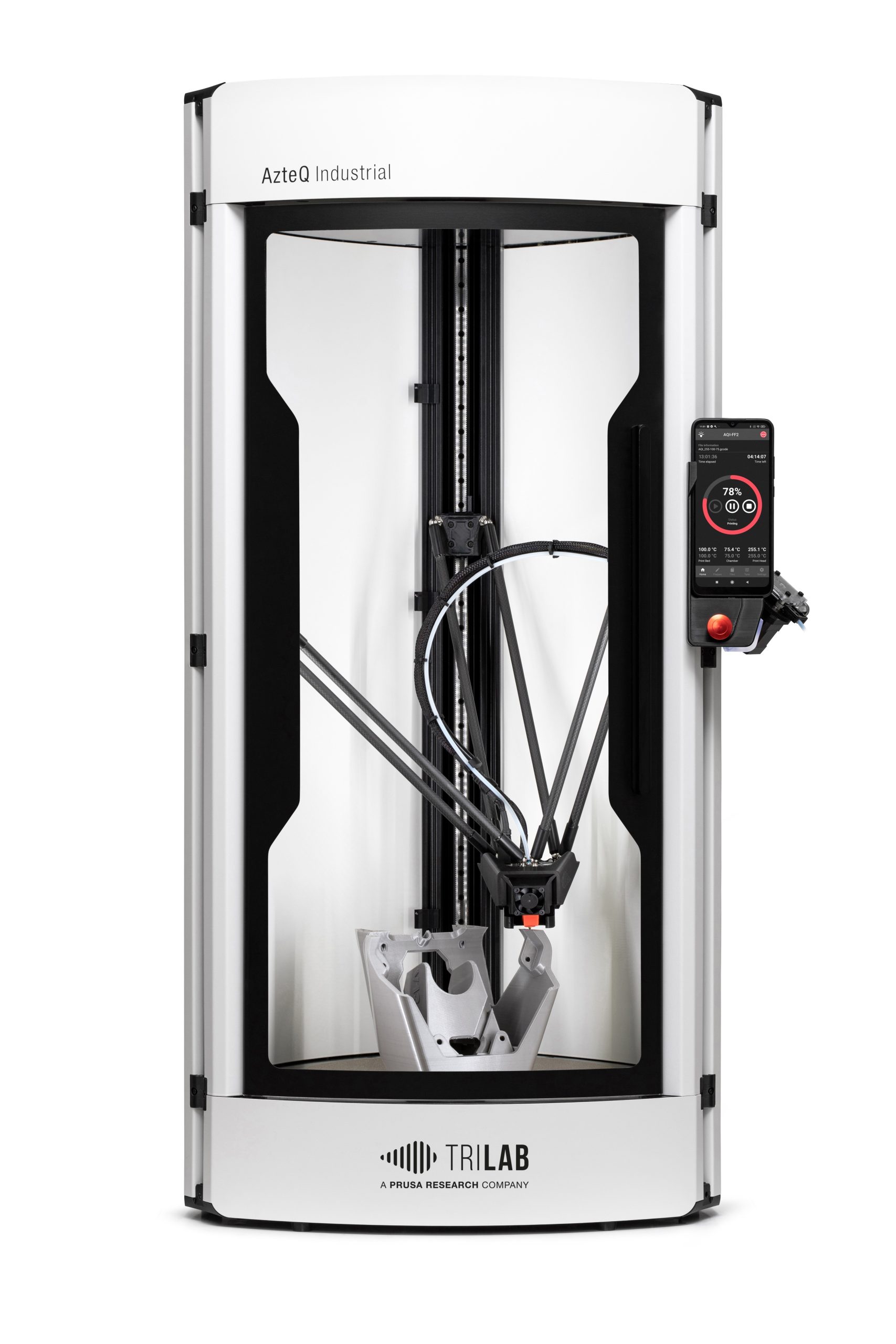 [视频] Prusa TRILAB AzteQ Industrial：工业级 Delta（三角洲）3D打印机