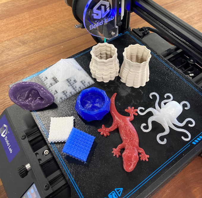 [视频] Solid Lab SLS+ 硅胶3D打印机 室温硫化 (RTV-1) 硅胶打印