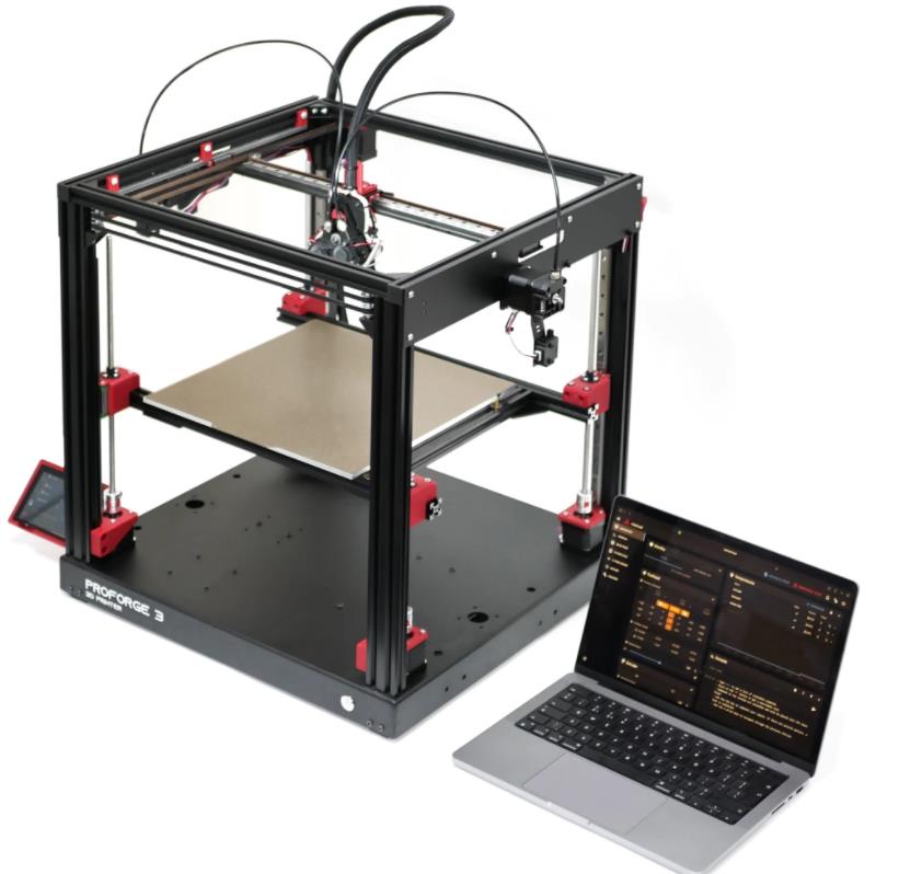 [视频] Makertech3D PROFORGE 3.5 CORE-XY 双挤出3D打印机（升级版）