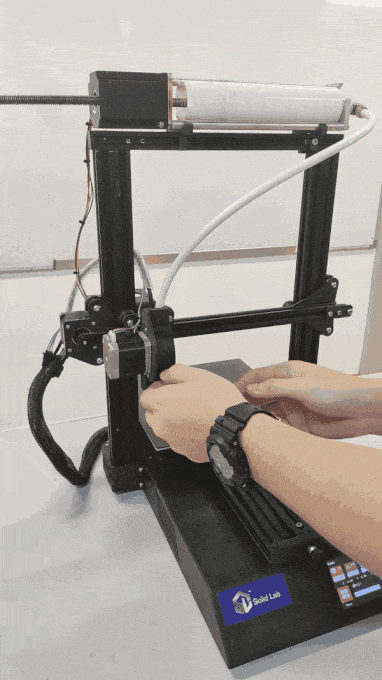 [视频] Solid Lab SLS+ 硅胶3D打印机 室温硫化 (RTV-1) 硅胶打印