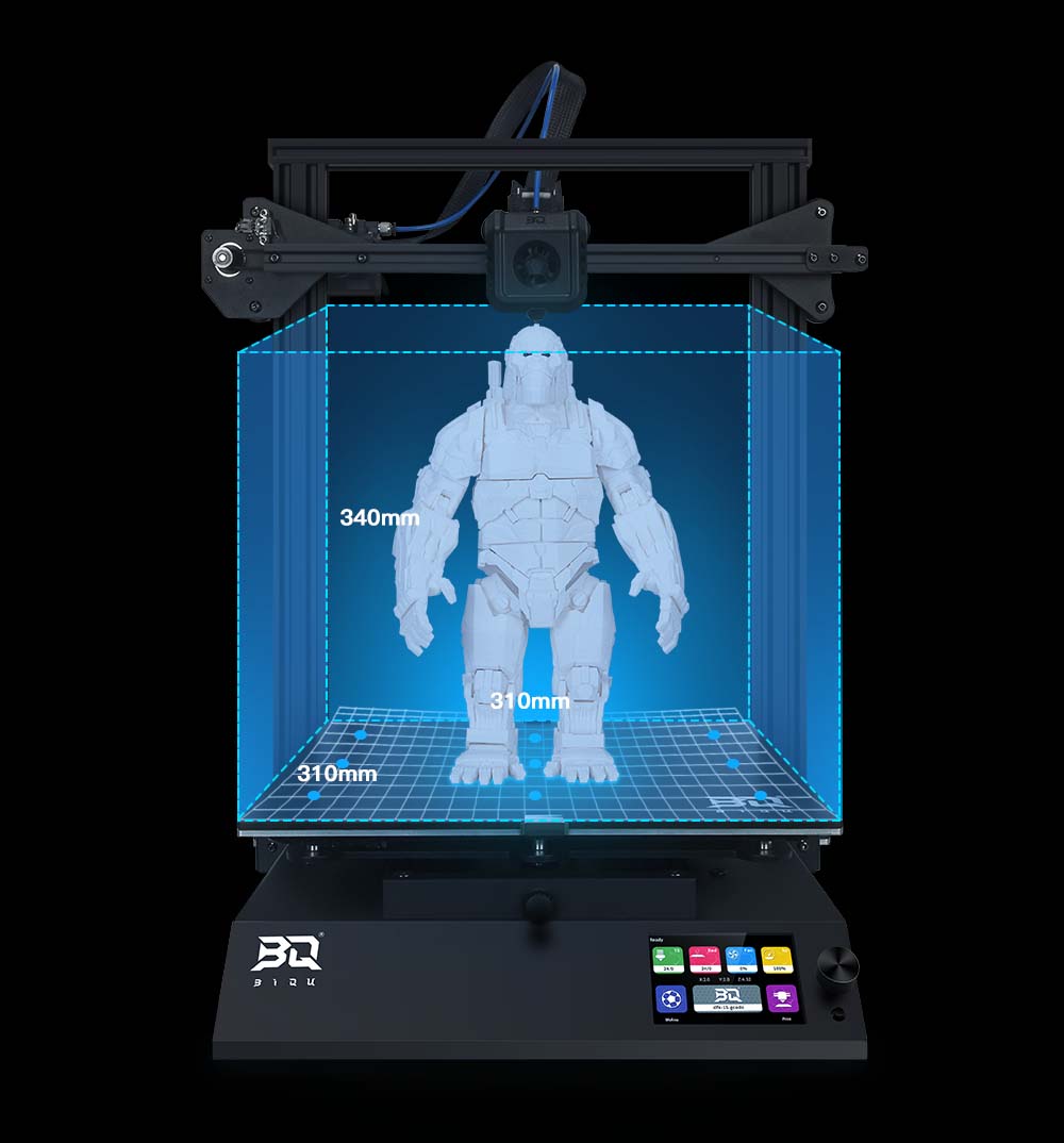 [视频] BIQU B1 SE PLUS 3D打印机 全金属挤出机 TMC驱动 自动调平