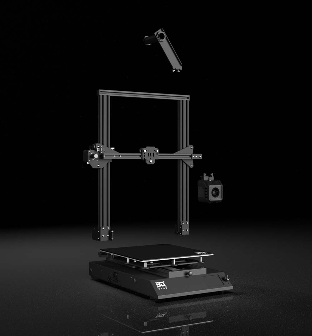 [视频] BIQU B1 SE PLUS 3D打印机 全金属挤出机 TMC驱动 自动调平