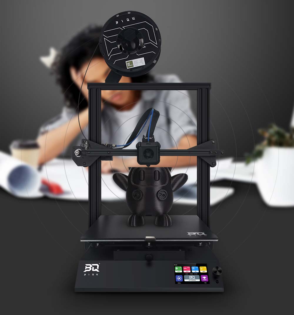 [视频] BIQU B1 SE PLUS 3D打印机 全金属挤出机 TMC驱动 自动调平