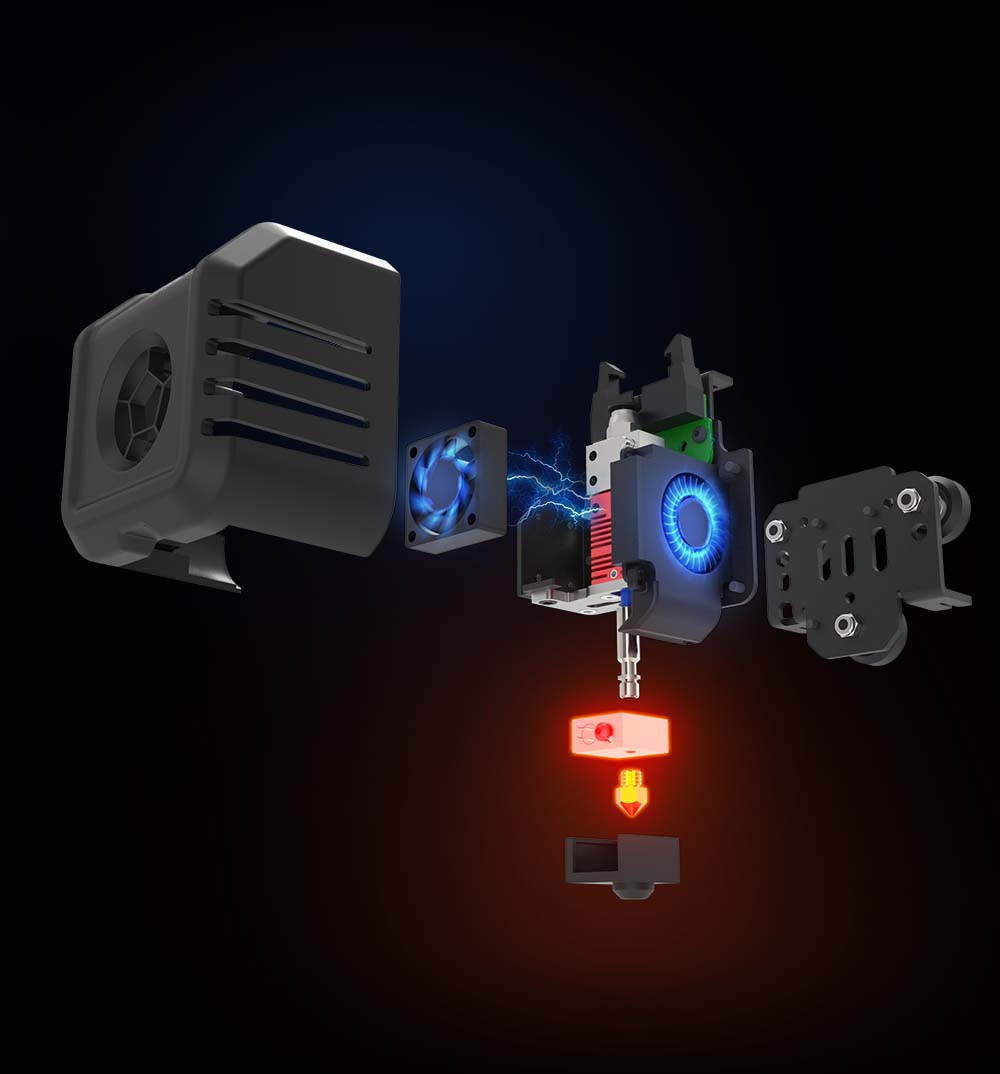 [视频] BIQU B1 SE PLUS 3D打印机 全金属挤出机 TMC驱动 自动调平